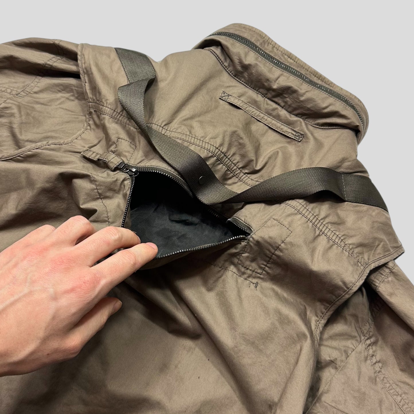 Prada Sport 2003 Cotton Bondage Multipocket Cargo Field Jacket - IT50 (M/L)