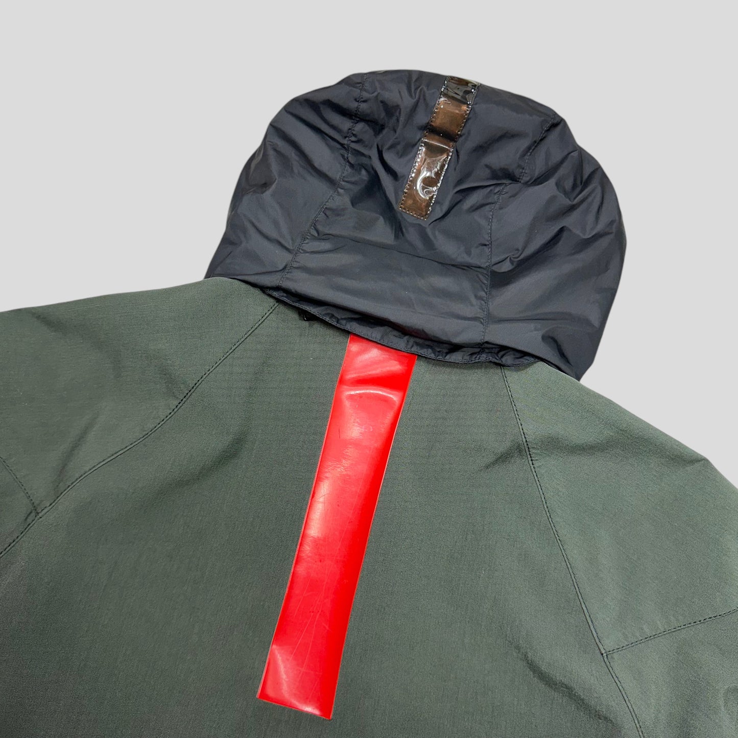 Prada Sport 2000 Green Ballistic Nylon Goretex Jacket - M/L