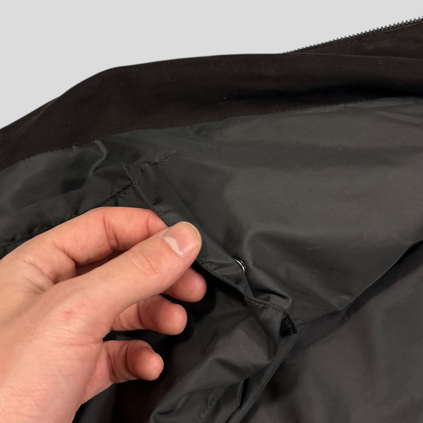 Prada Sport 2006 Leather Suede Perforated Western Jacket - IT52 (M)