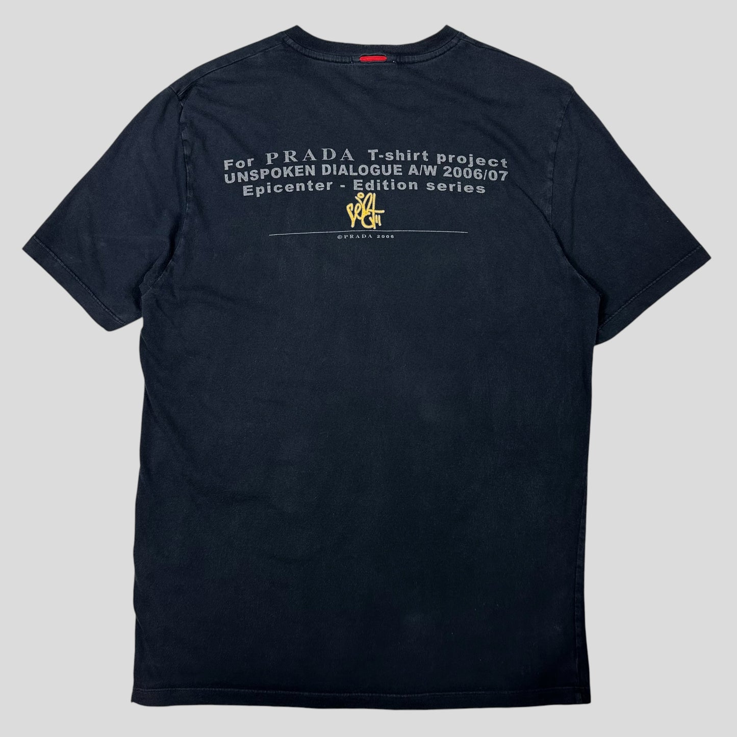 Prada Sport 2006 Unspoken Dialogue Graphic T-shirt - M