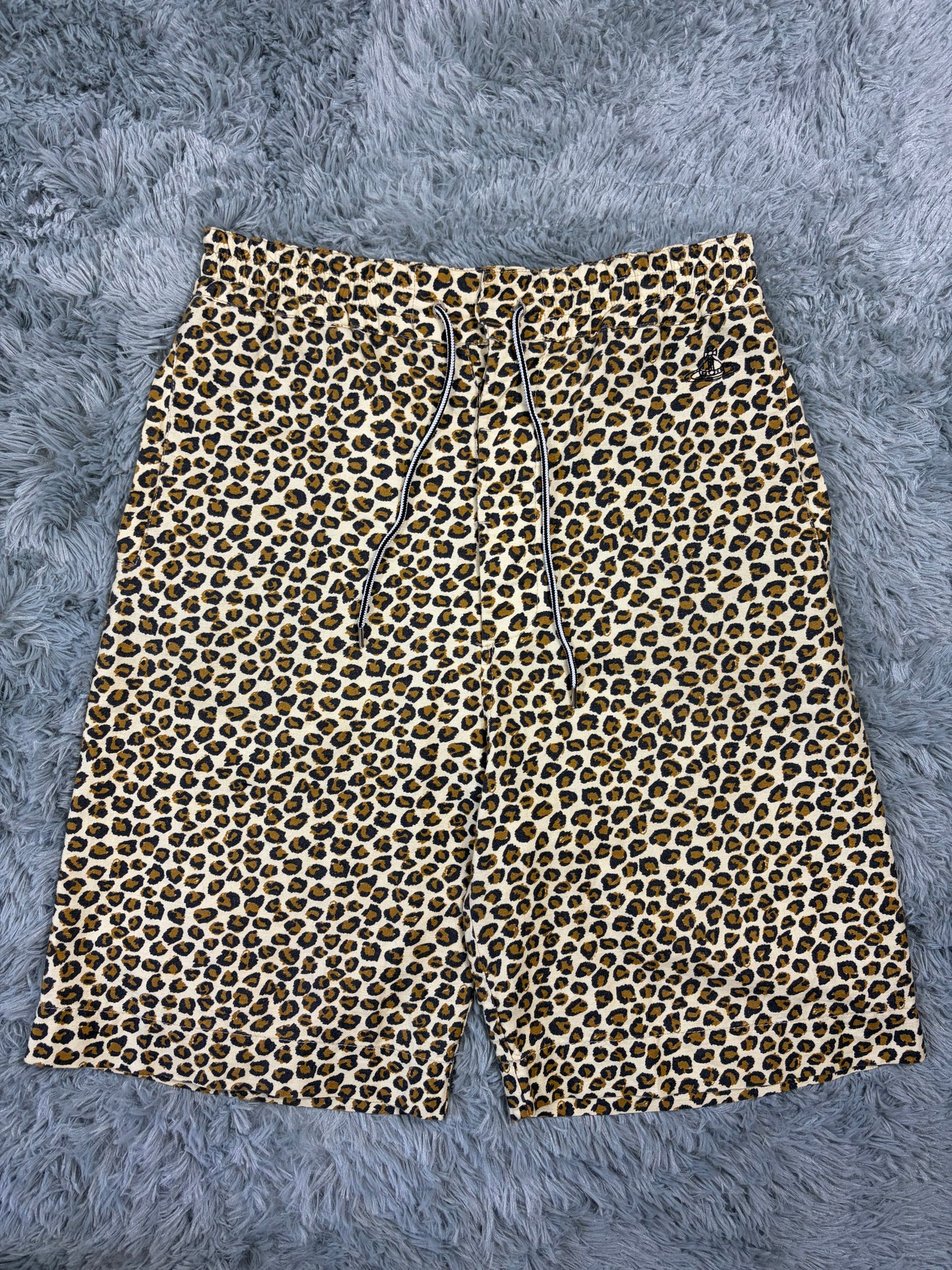Vivienne Westwood 00’s Anglomania Leopard Print Baggy Shorts - M