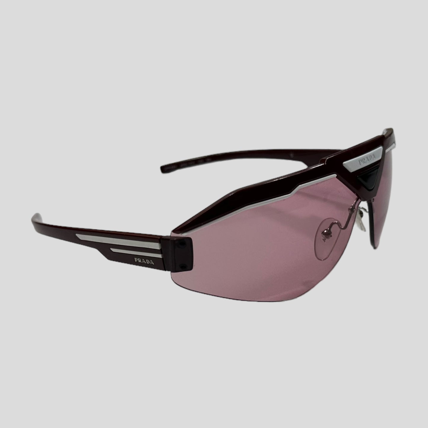 Prada 2019 Pink & Bordeaux Sunglasses