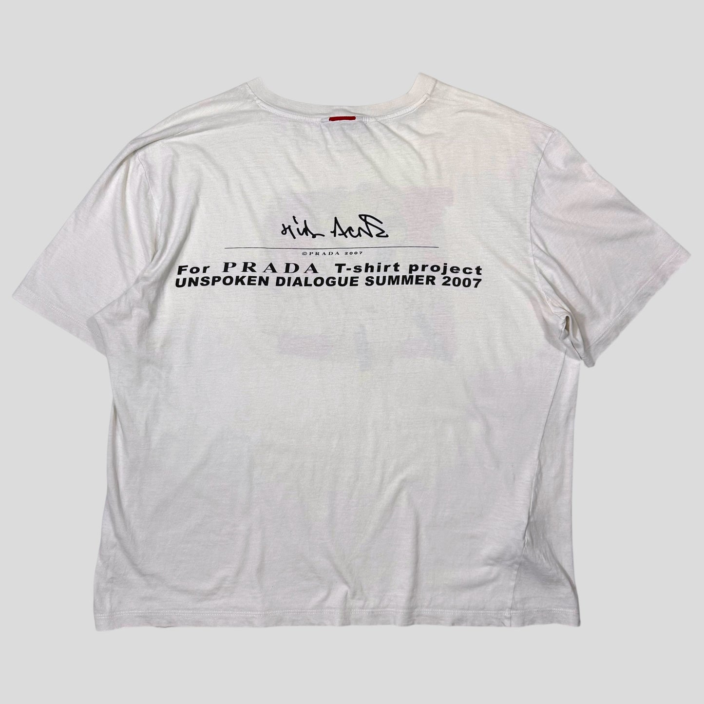 Prada Sport 2007 Unspoken Dialogue Graphic T-shirt - M/L