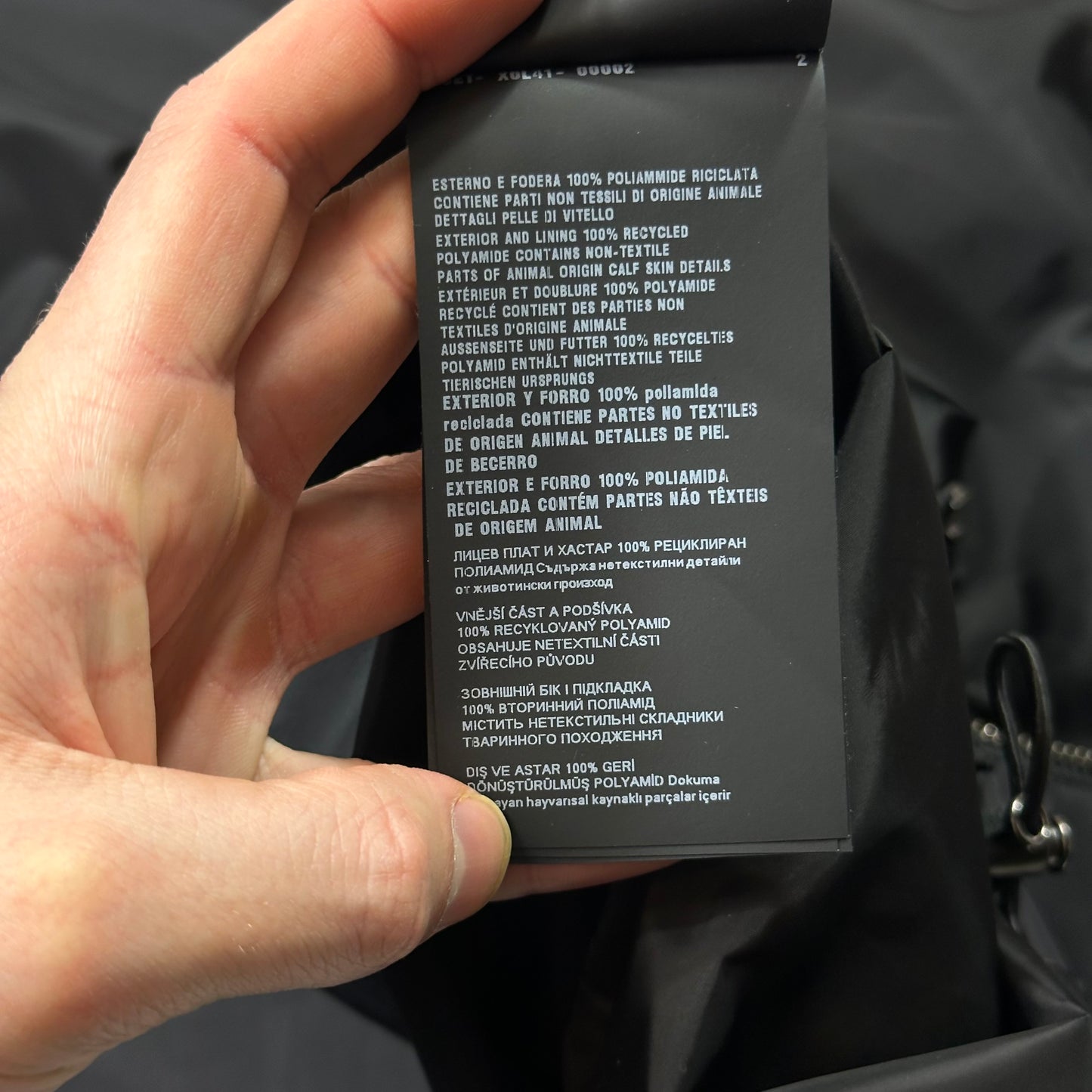 Prada Milano 2024 Triangle Badge Re-Nylon Anorak Windbreaker Jacket - XXXL