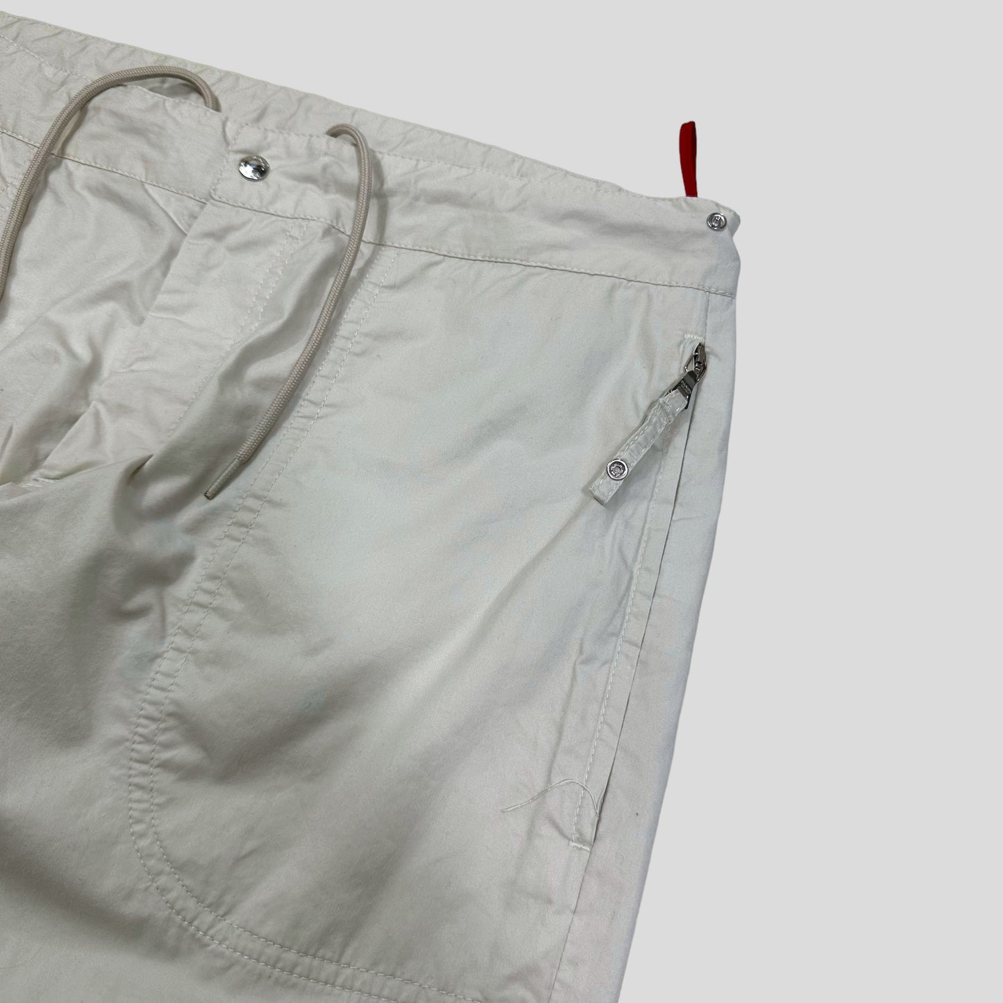 Prada Sport 00’s Co-nylon Technical Cargo Trousers - IT48