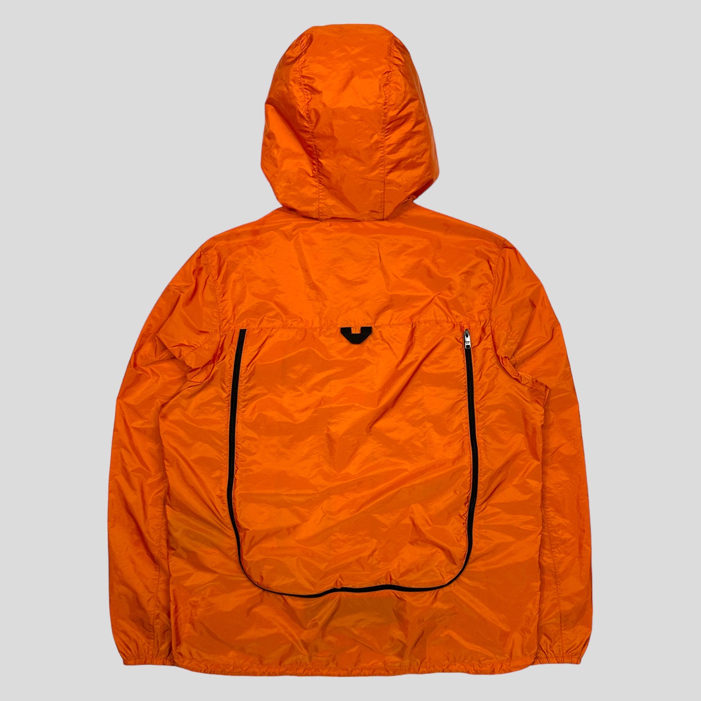 Prada Milano 2019 Nylon Shimmer Multipocket Backpack Cover Jacket - L/XL