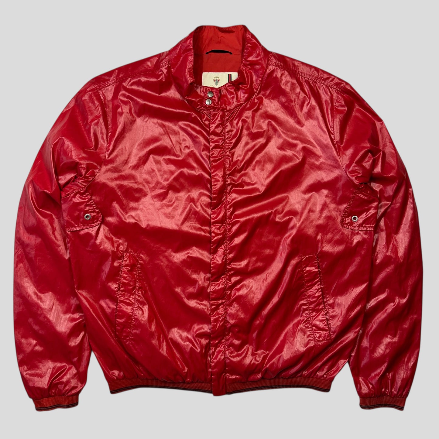 Gucci 2009 Gloss Nylon Prismatic Bomber Jacket - IT54 (L/XL)