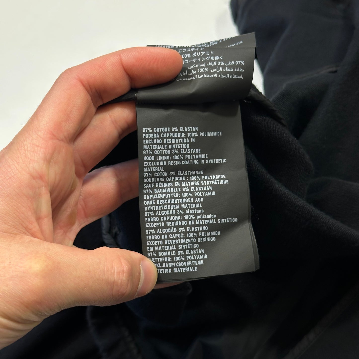 Prada 2017 Red Tab Boxy Cropped Piped Zip-up Hoodie - M