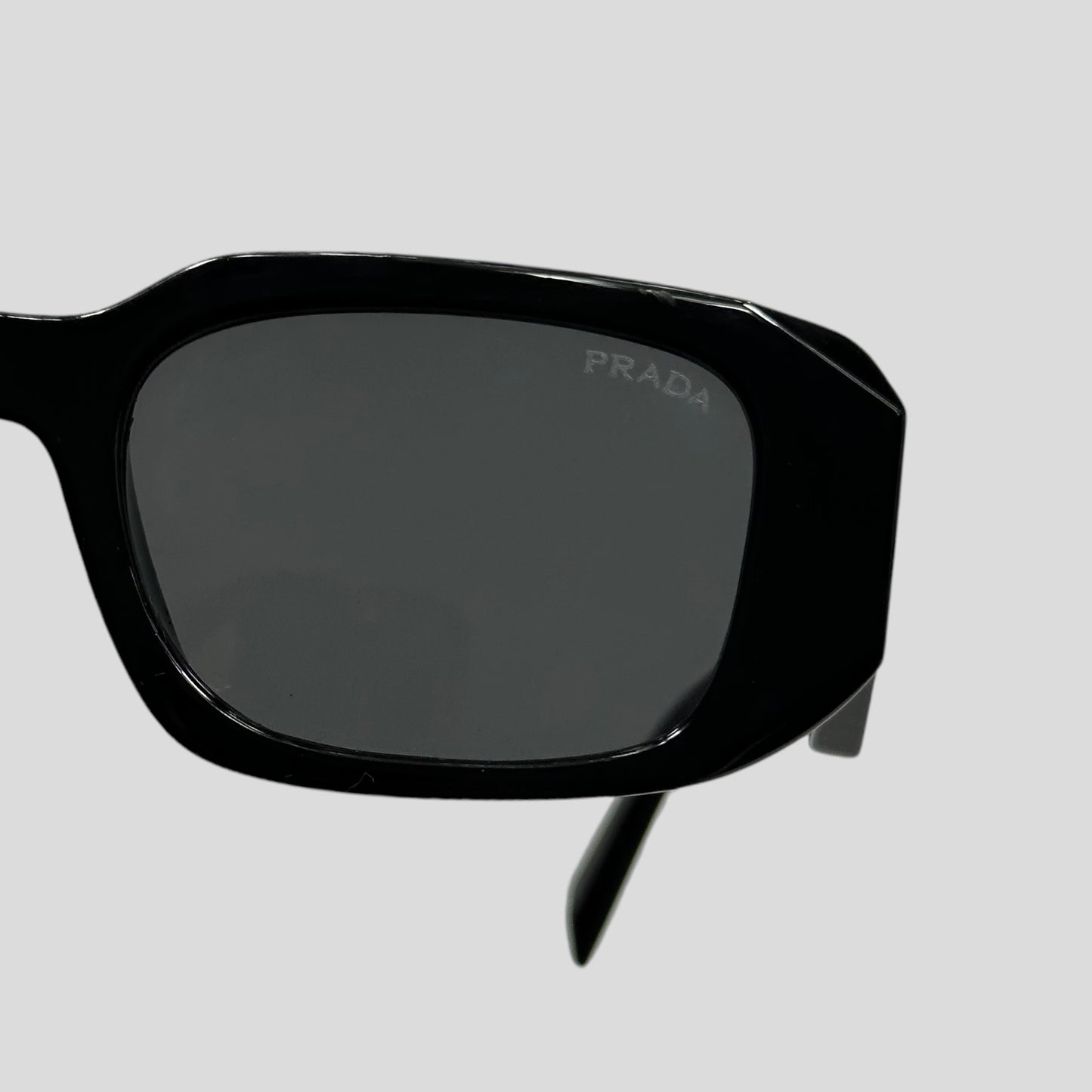 Prada Milano Square Frame Logo Sunglasses