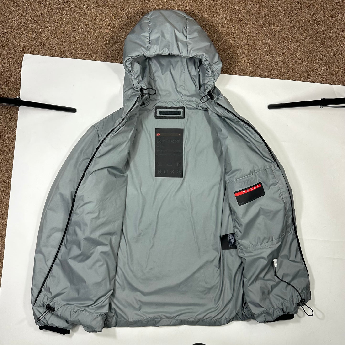 Prada 2021 Linea Rossa Graphene Padded Puffer Jacket - L