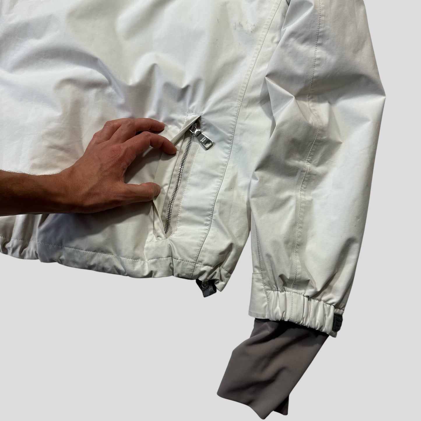 Prada Sport 2010 SAMPLE Ultra Technical Goretex Ventilated Stash Pocket Jacket - M/L
