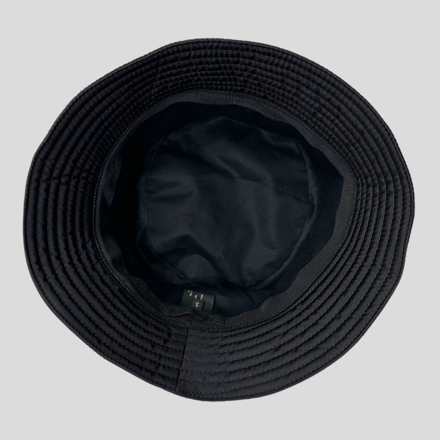 Prada Milano Nylon Bucket Hat - S/M