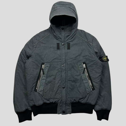 Stone Island AW10 Mussola Gommata Heavyweight Quilted Jacket - XXL