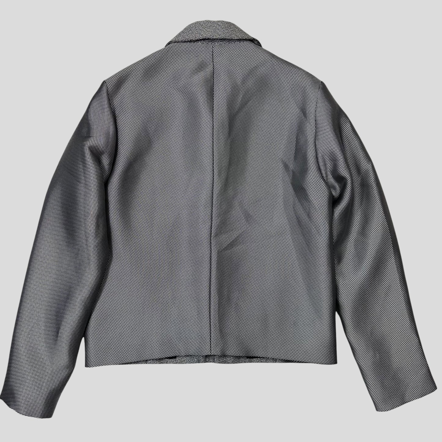 Calvin Klein Collection 2013 Runway Static Panelled Blouson Jacket - M