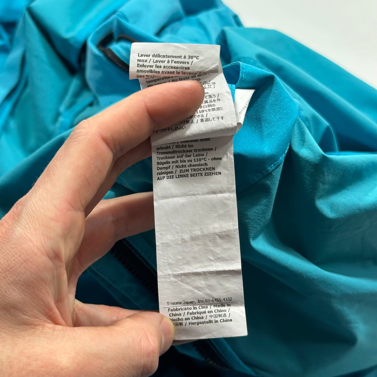 CP Company Aqua Blue Pro-tek Goggle Smock Jacket - IT52 (L)