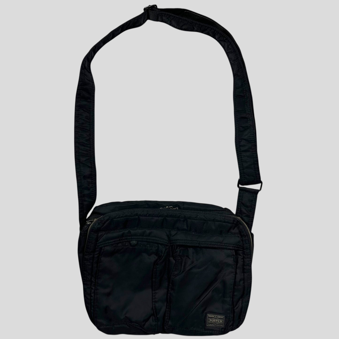 Porter Yoshida 00’s Nylon Tanker Multipocket Messenger Bag