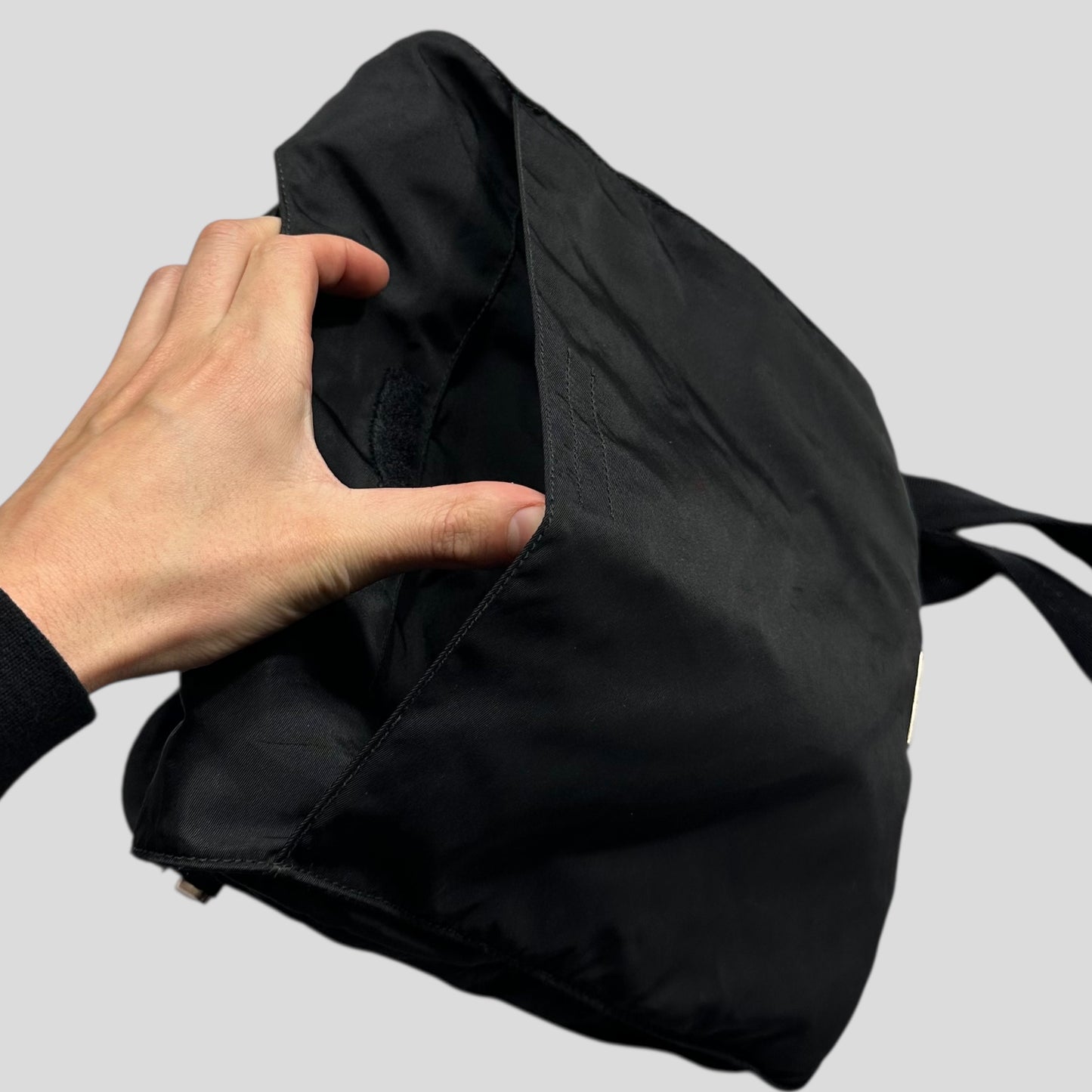 Prada Milano 00’s Nylon 3D Multipocket Crossbody Bag