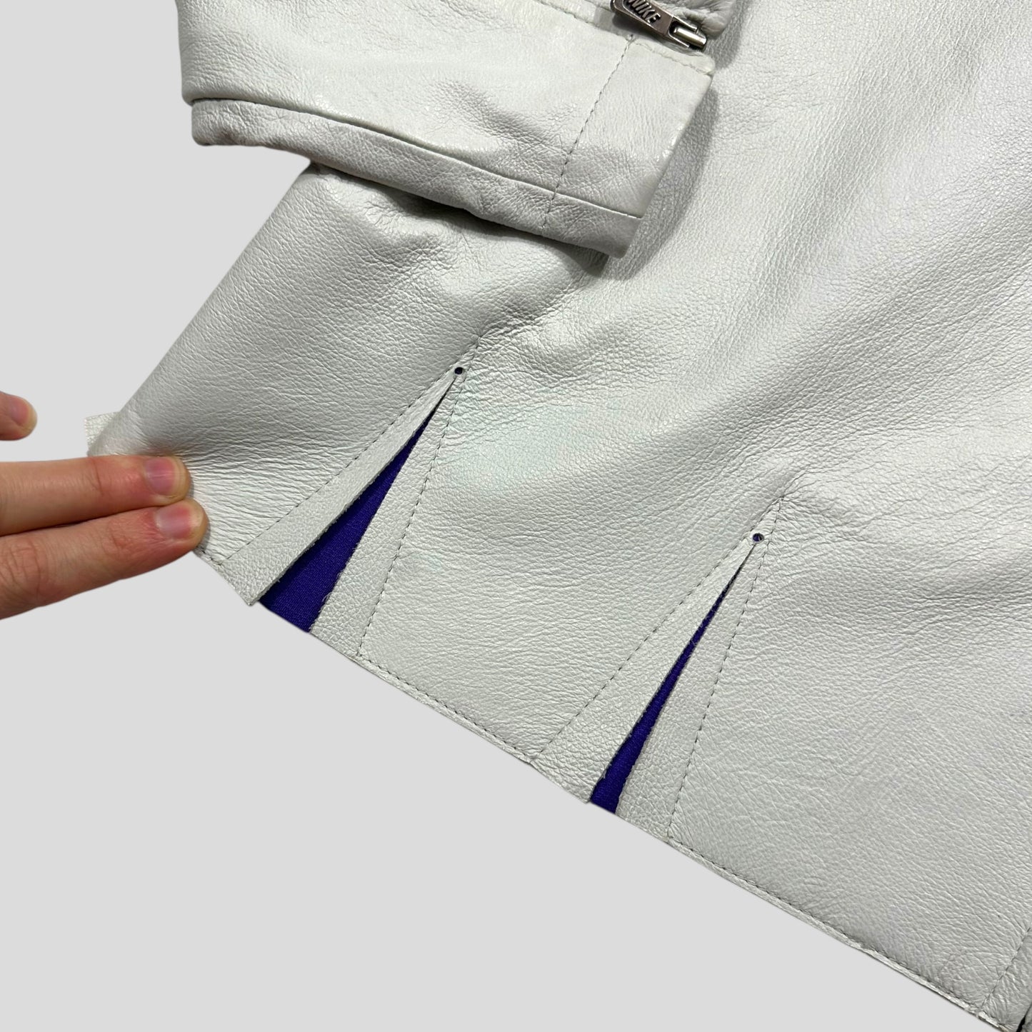 Nike 2007 Tony Spackman Articulated Slice Leather Jacket - L