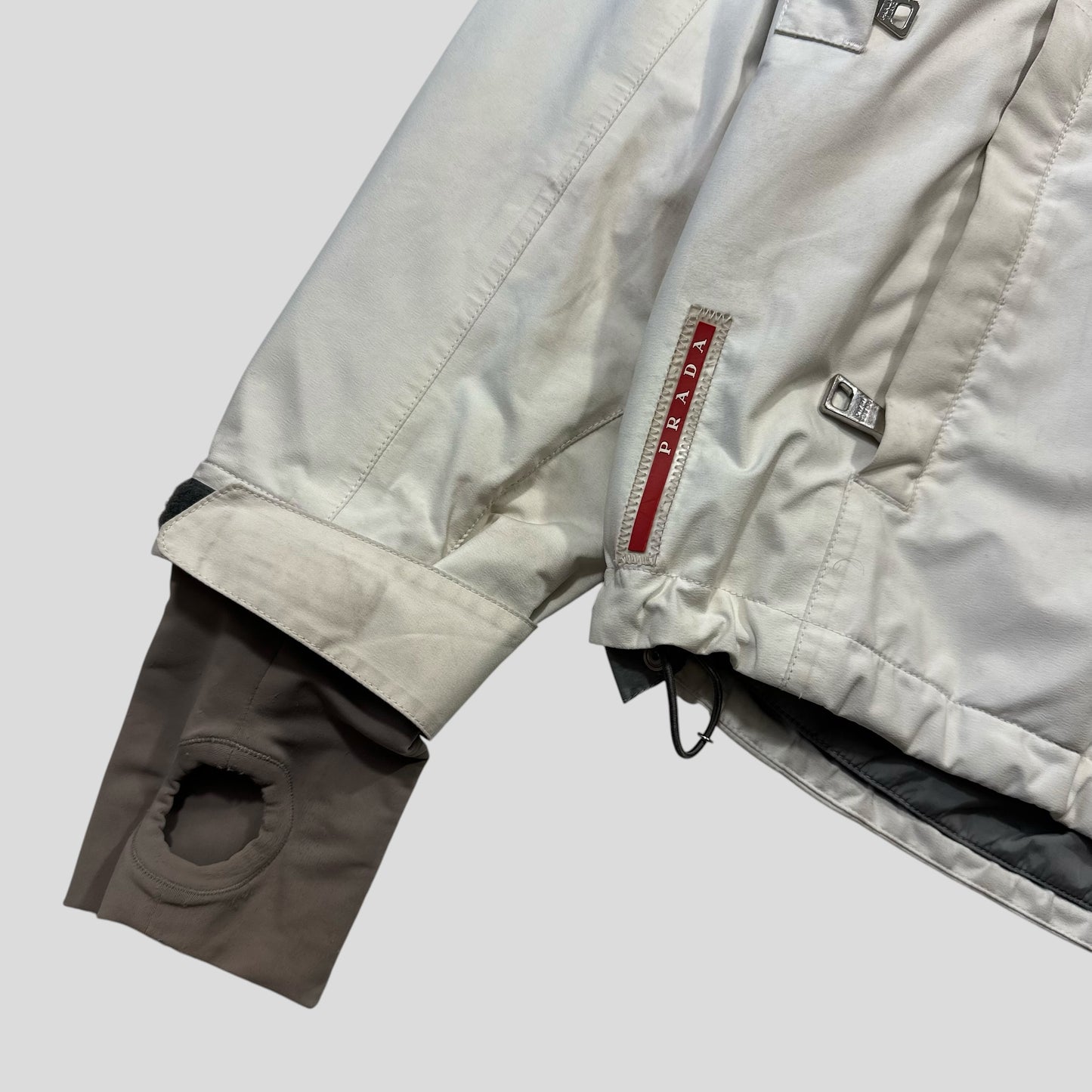 Prada Sport 2010 SAMPLE Ultra Technical Goretex Ventilated Stash Pocket Jacket - M/L