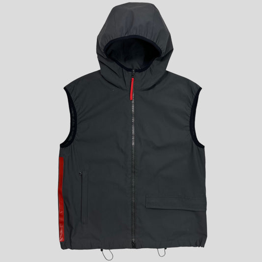 Prada Sport SS00 Asphalt Grey Goretex Sailing Gilet - IT48 (M)