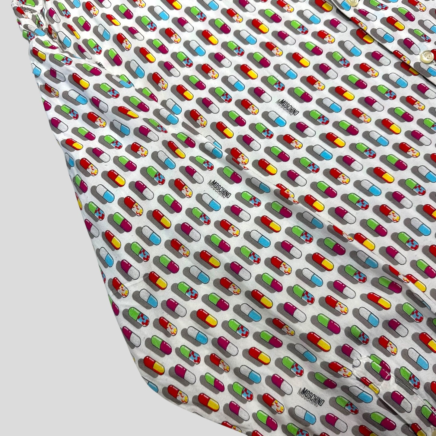 Moschino 1997 Cheap and Chic Pills Longsleeve Shirt - L