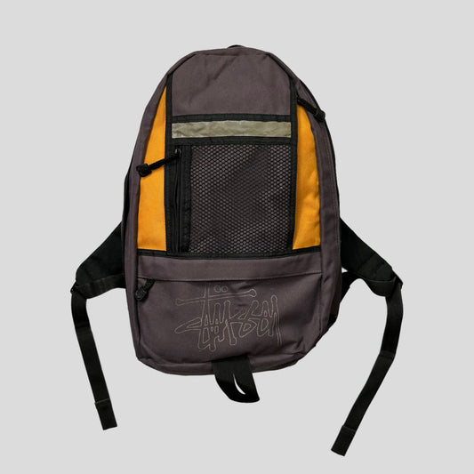 Stussy 90’s Spellout Multipocket Mesh Backpack