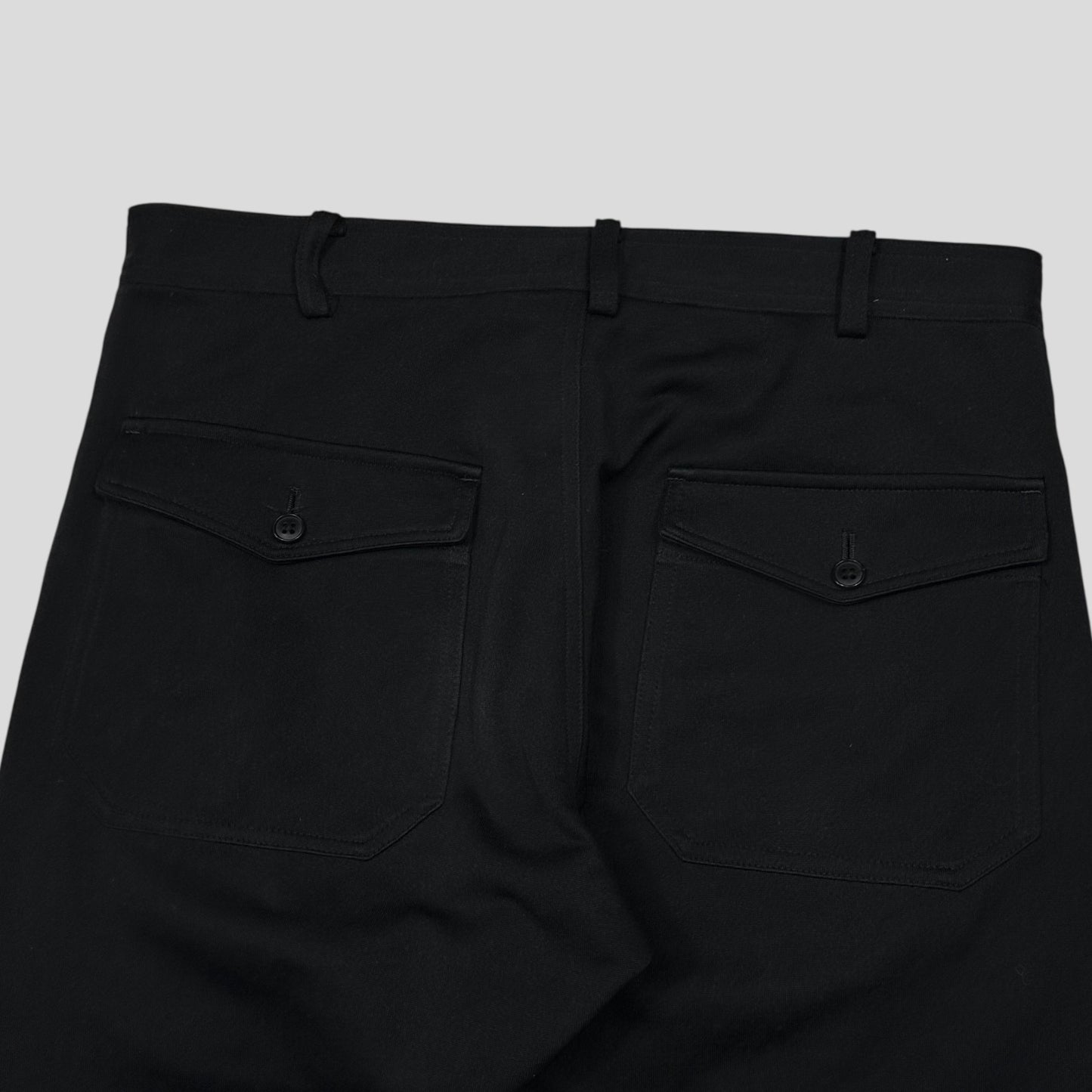 Yohji Yamamoto SS02 Y’s for Men Striped Seam Poly Trousers - 3 (M/L)