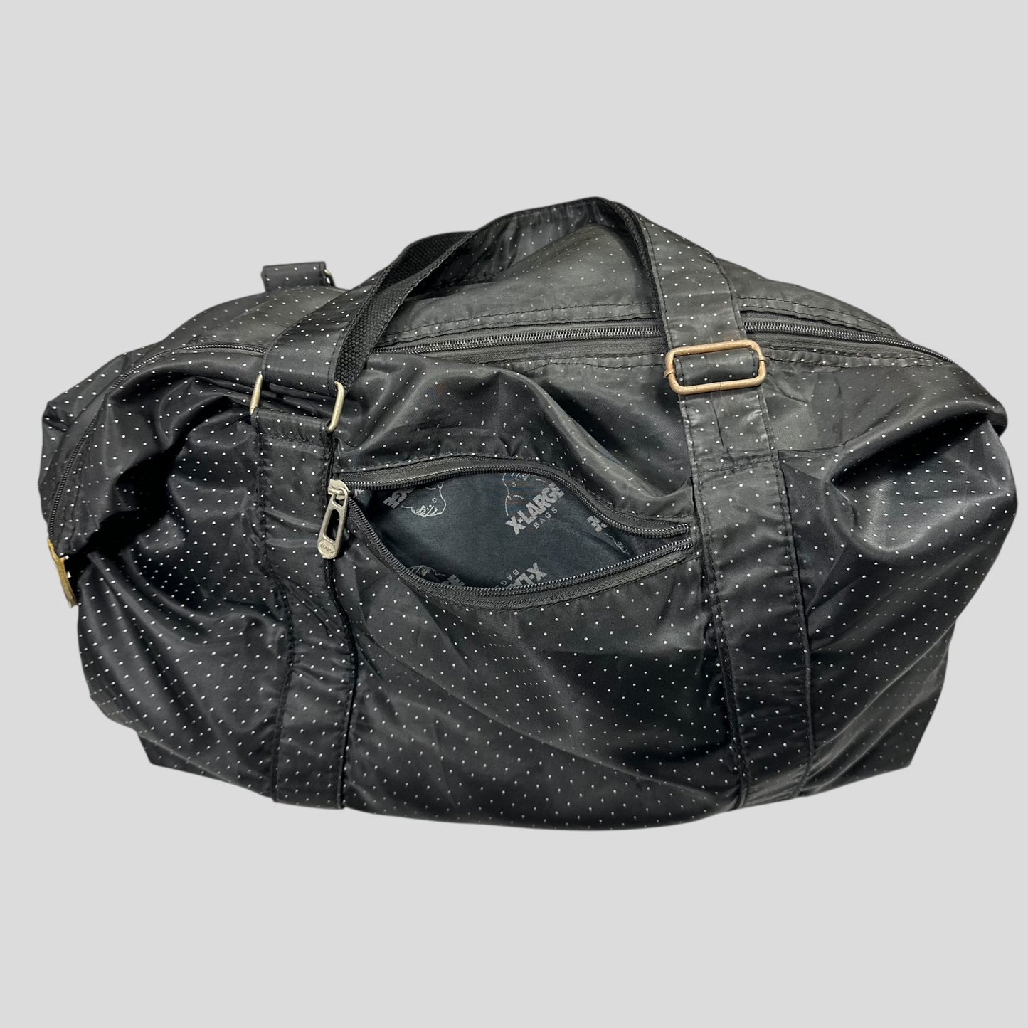 Porter Yoshida x X-Large Polkadot Nylon Tanker Modular Duffle Bag