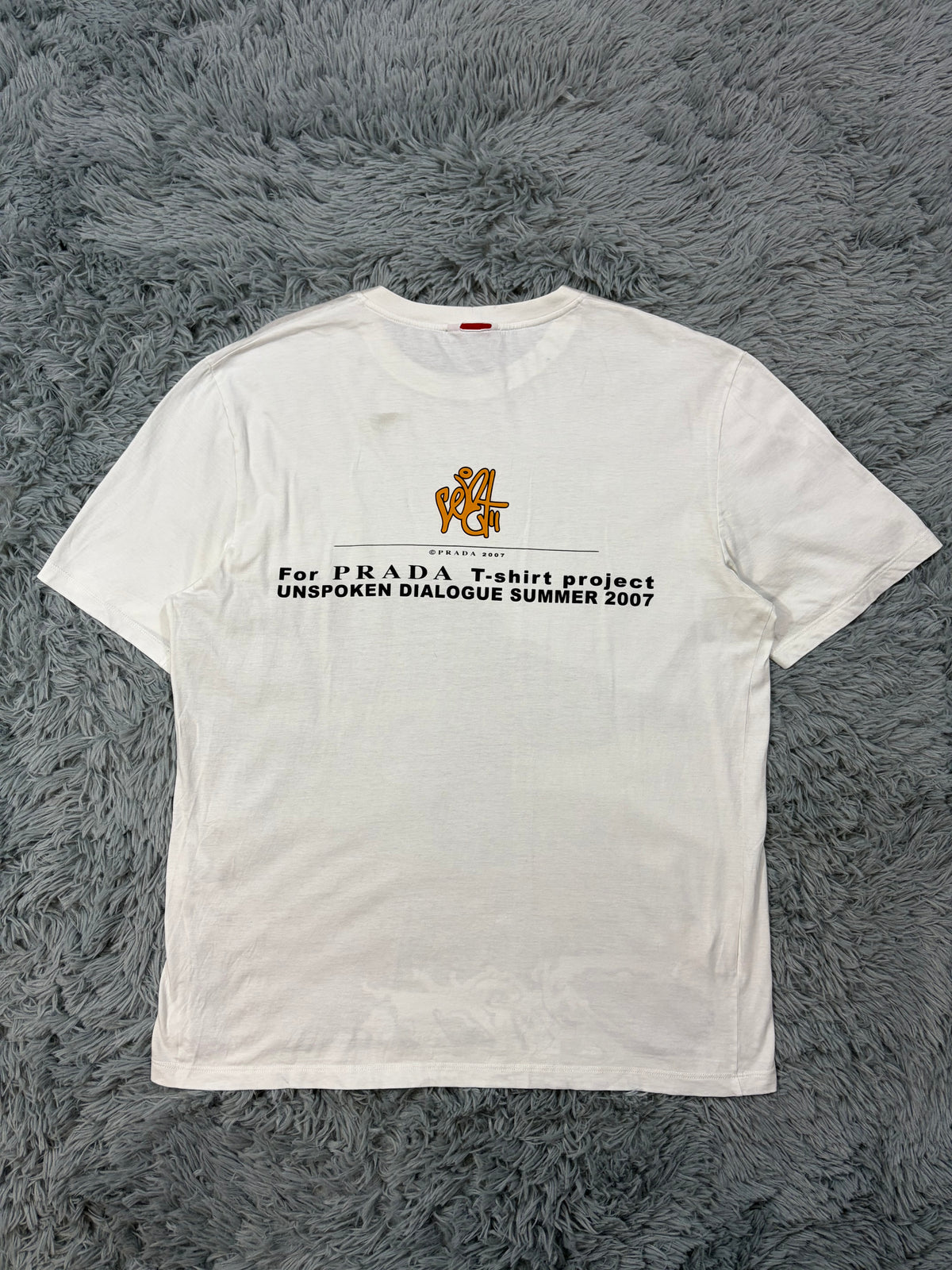 Prada Sport 2007 Unspoken Dialogue Graphic T-shirt - L/XL