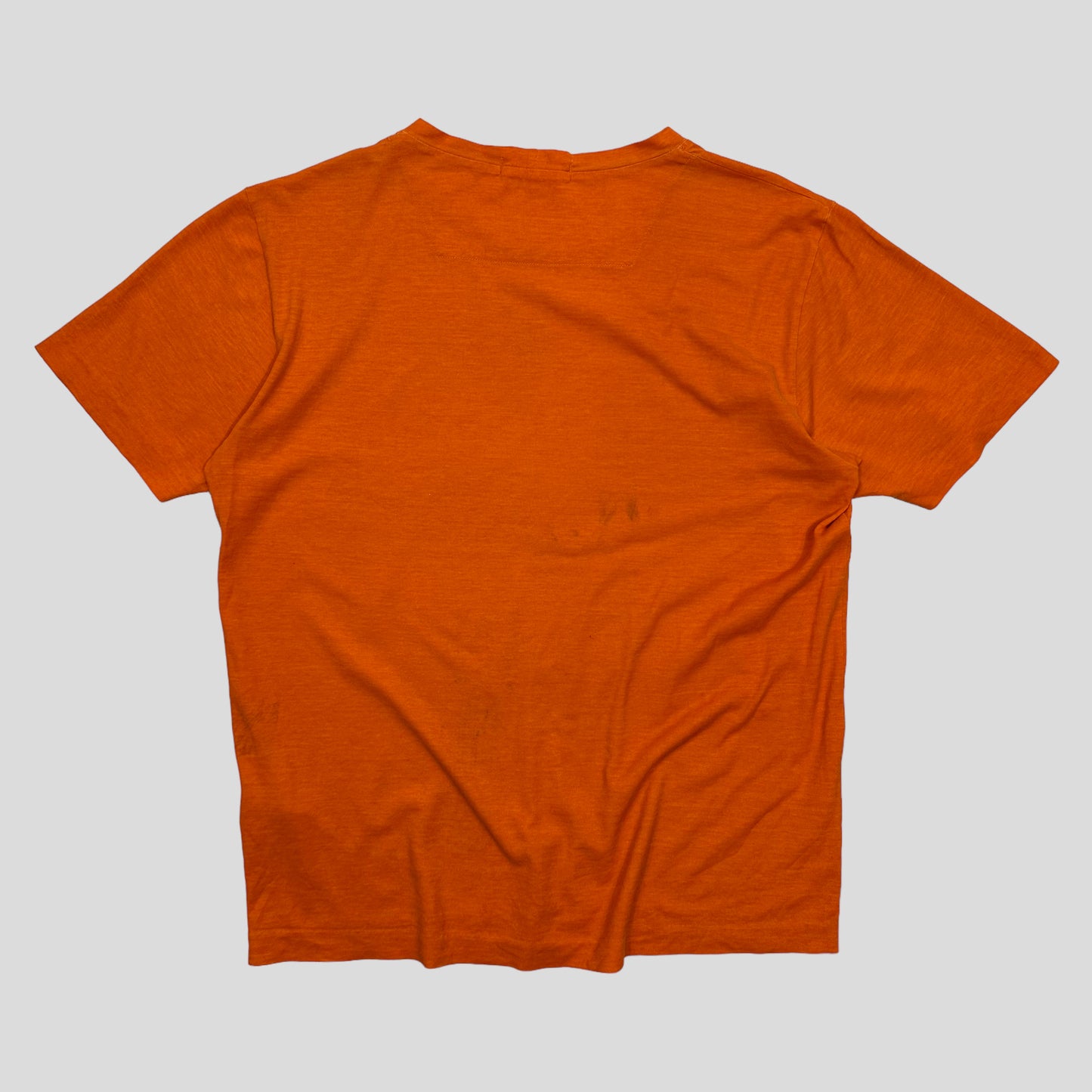 Stone Island SS07 Heather Orange Boxy T-shirt - M