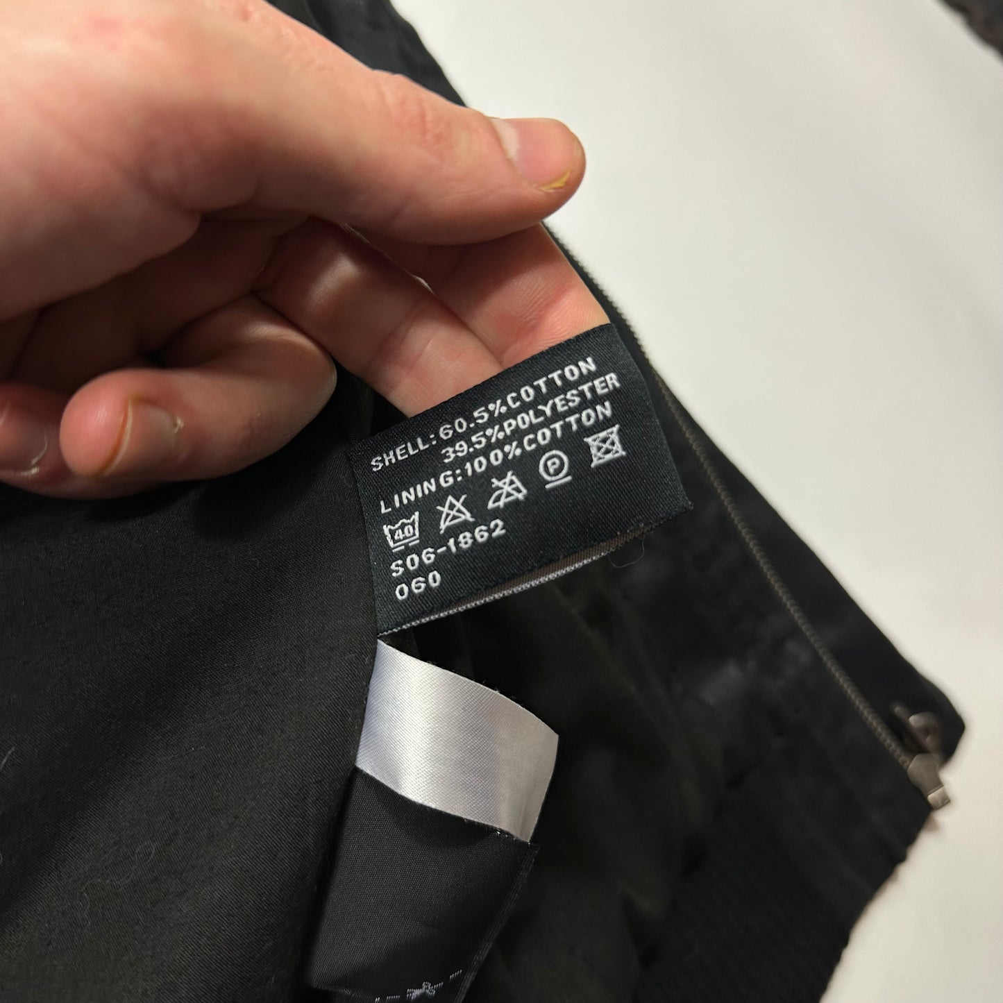 Kathrine Hamnett 00’s Poly Cotton Moto Bomber Jacket - M/L