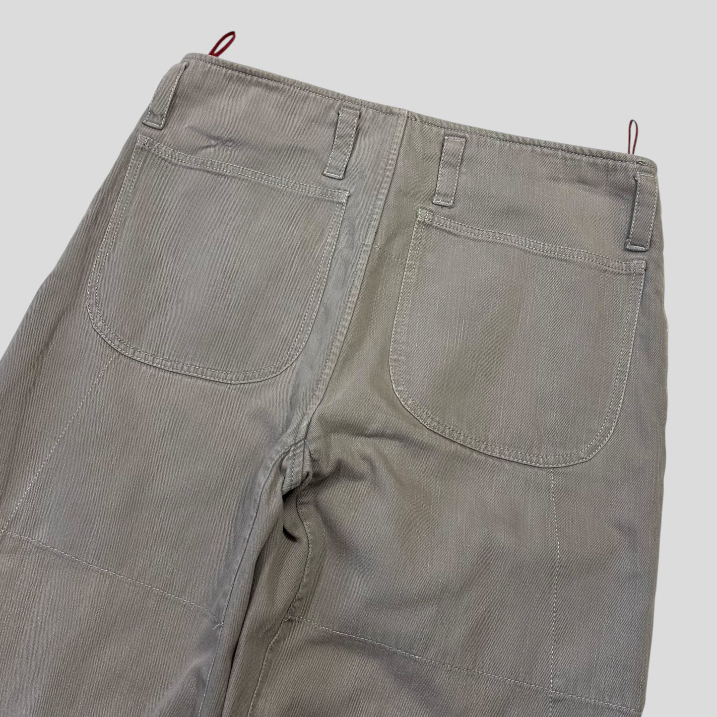 Prada Sport 00’s Twill Cotton Baggy Carpenter Trousers - IT48