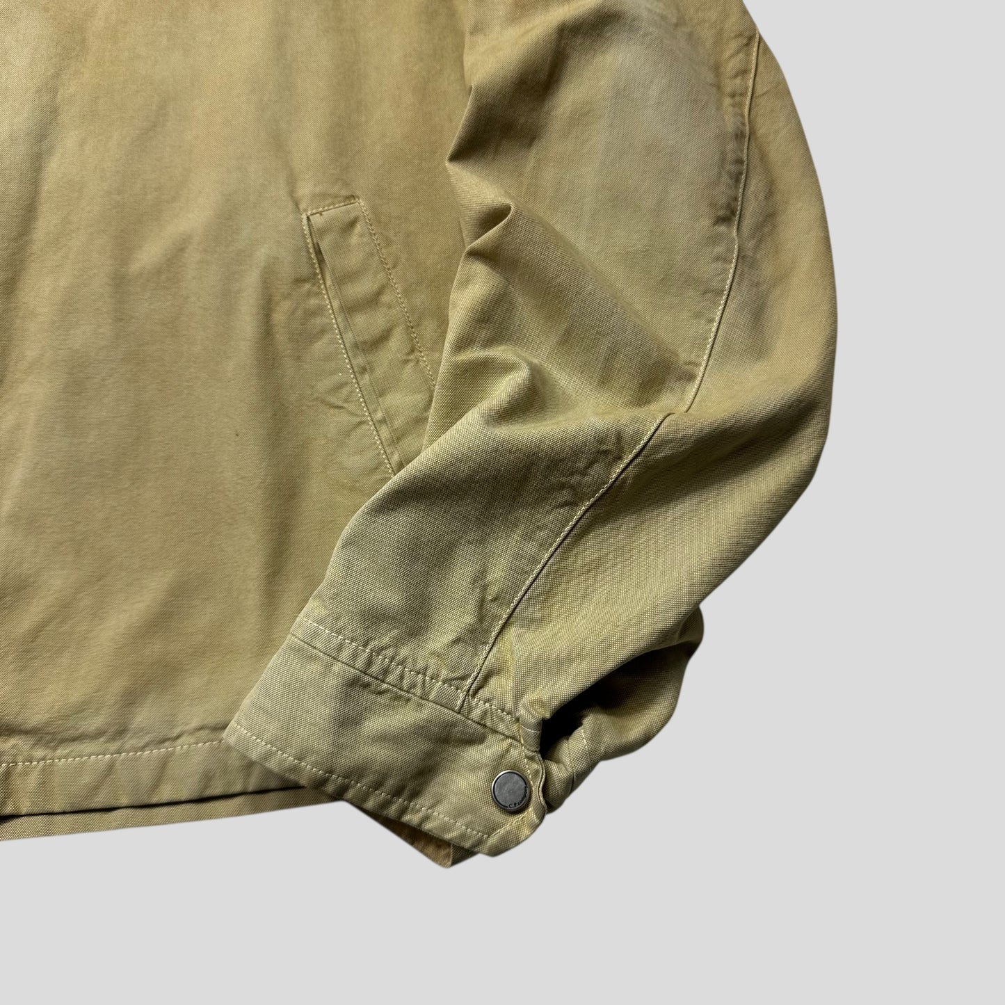 CP Company 2002 Flax Cotton Yellow Boxy Work Jacket - IT54 (L)
