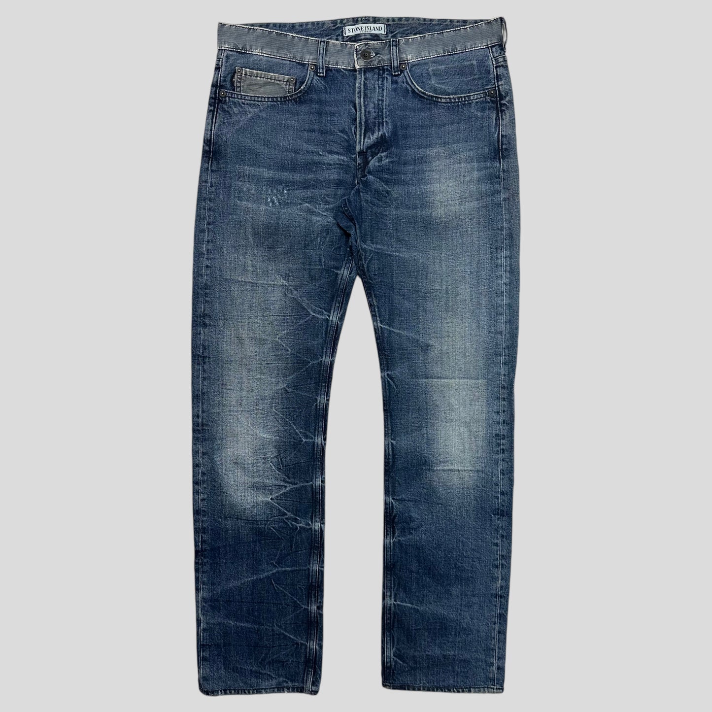 Stone Island SS11 Ripstop Panelled Jeans - 34