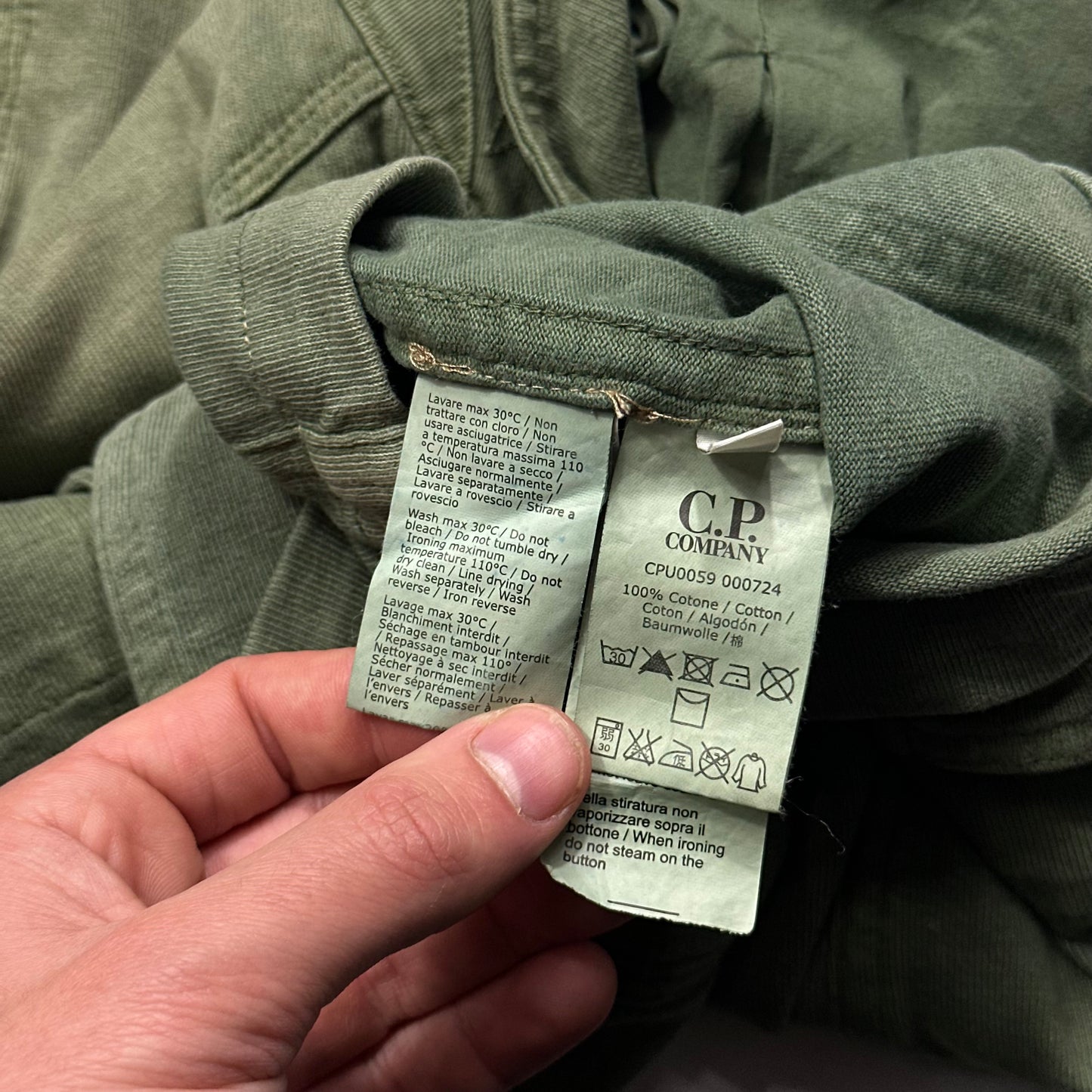 CP Company 00’s Multipocket Cotton Collared Chore Jacket - L