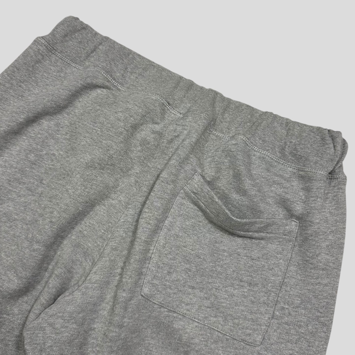 Prada Sport 2008 Baggy Grey Heavy Cotton Logo Joggers - XL