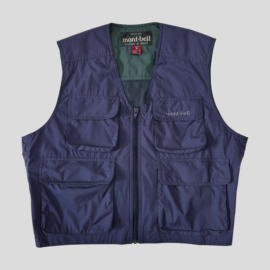 Montbell 00’s Multipocket Ripstop Nylon Utility Vest - S