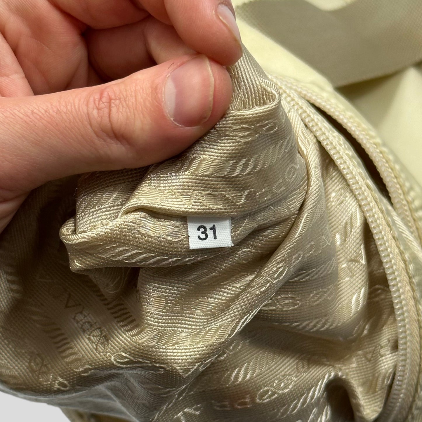 Prada Milano 00’s Nylon Tote Shoulder Bag