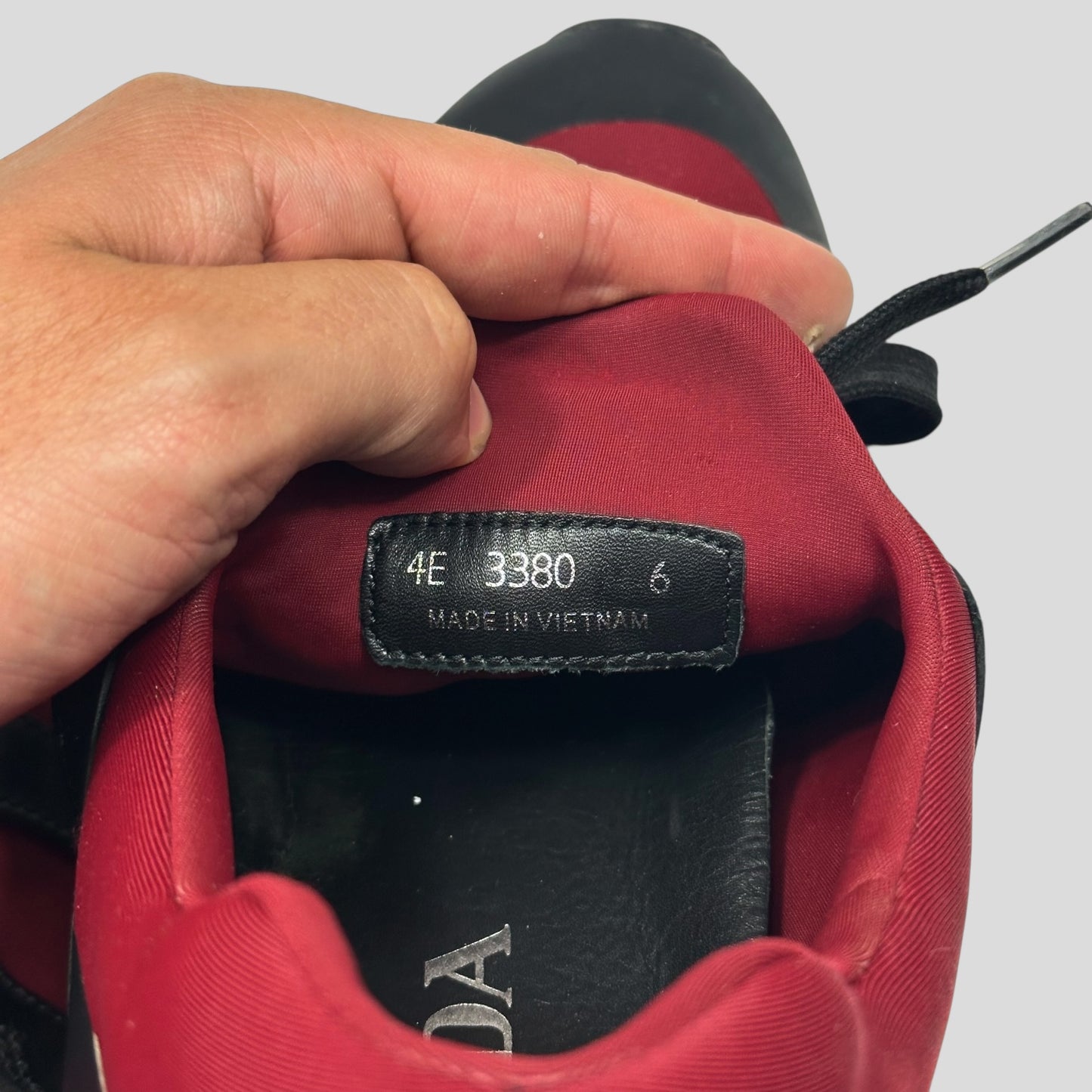 Prada Matchrace Light Neoprene Trainers - UK7