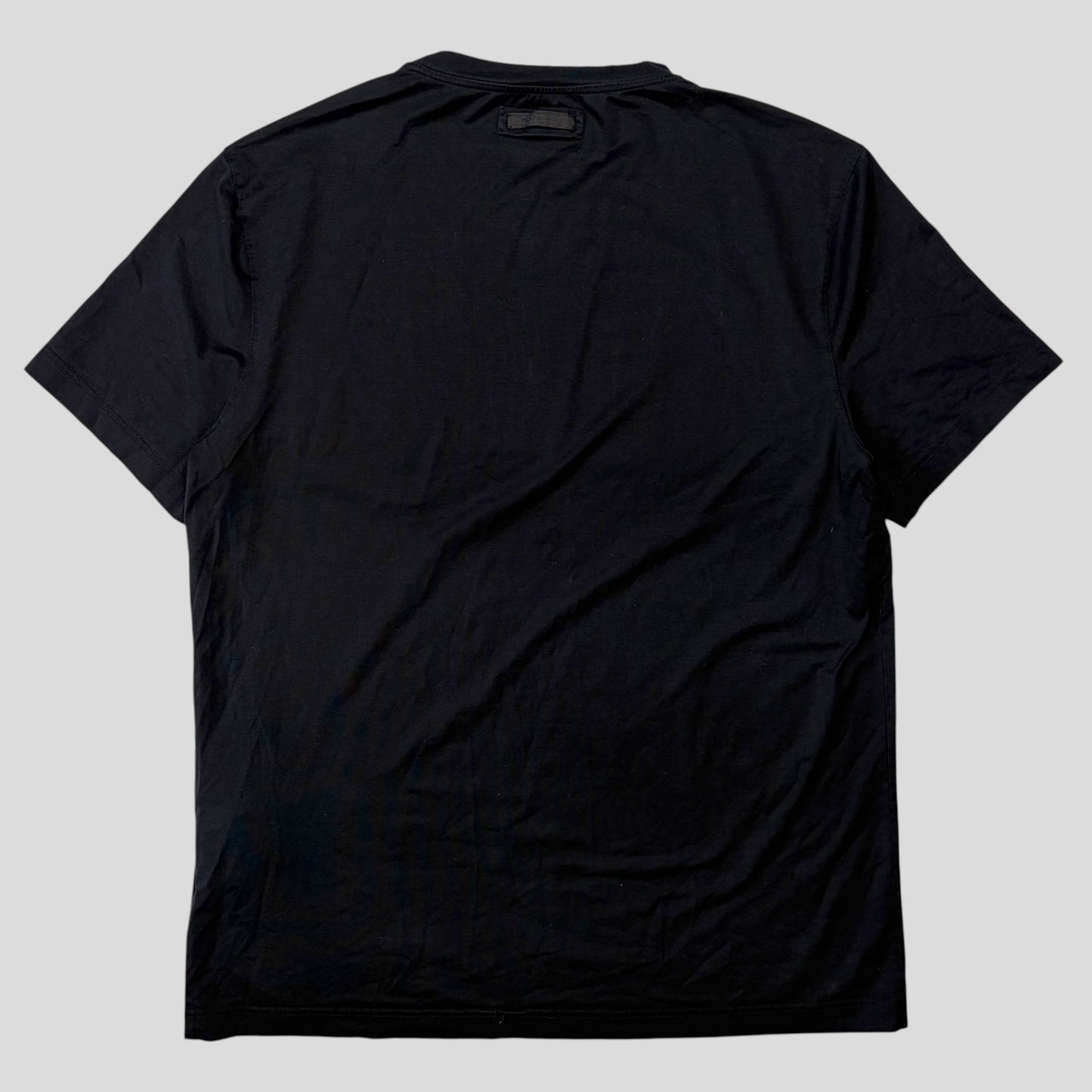 Prada Milano 2018 Black Tab Mini Logo T-shirt - M