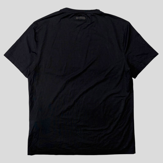Prada Milano 2018 Black Tab Mini Logo T-shirt - M