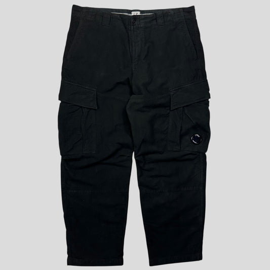 CP Company 2022 Moleskin Heavy Cotton Cargo Trousers - L/XL