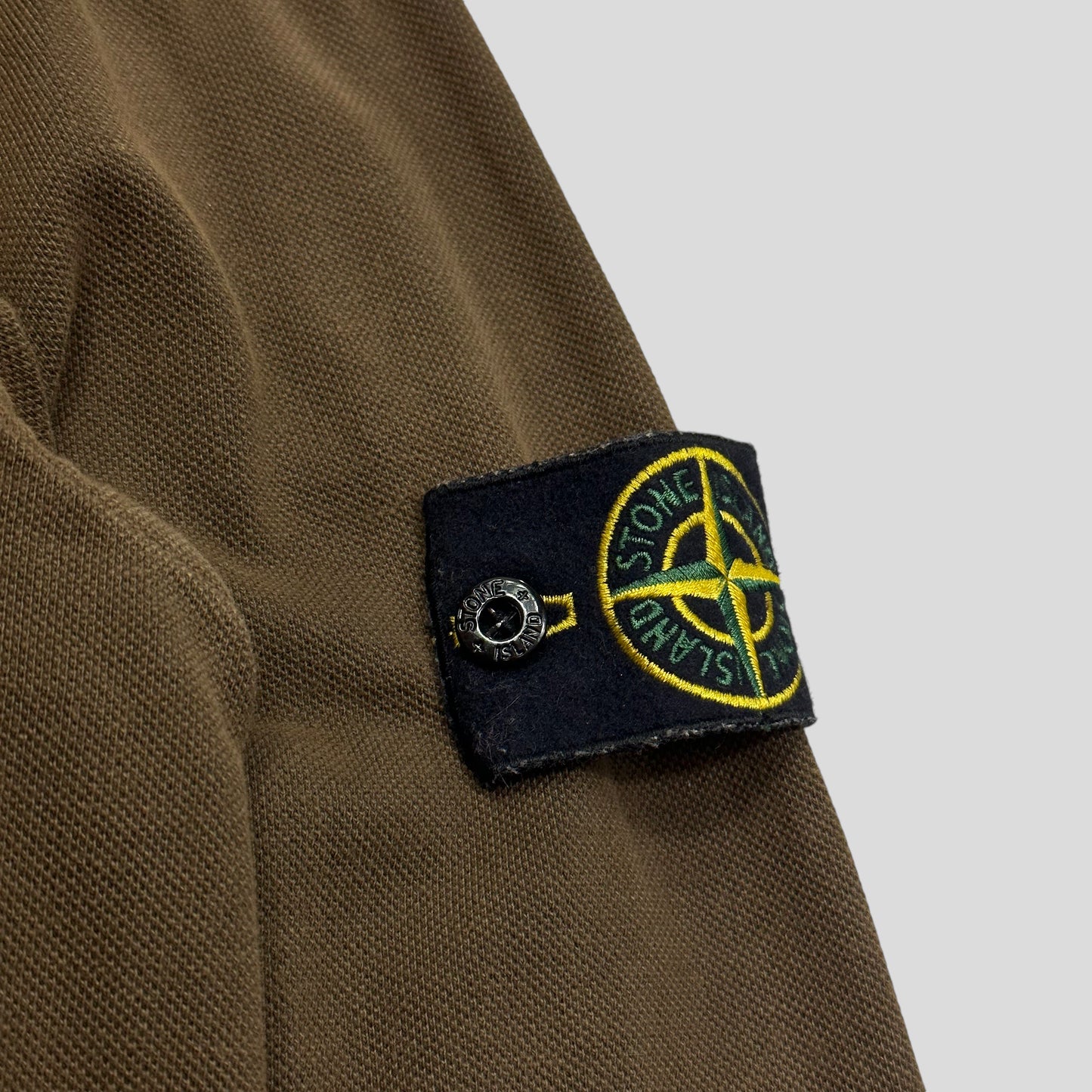 Stone Island AW14 Double Pocket Pique Textured Shirt - M/L