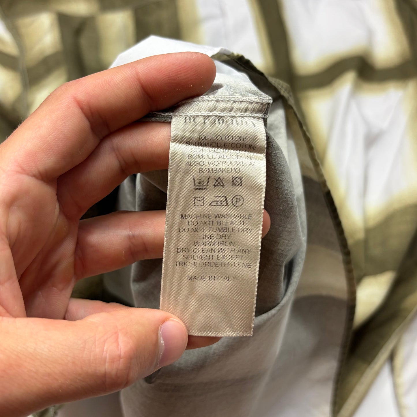 Burberry Sublimation Acid Print Nova Check Shirt - M