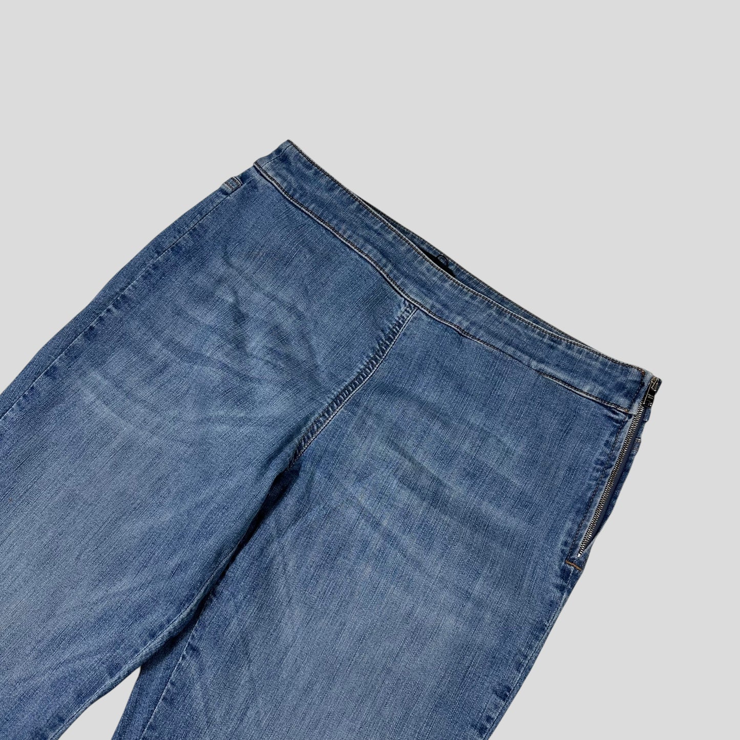 Prada Milano 2018 Logo Tab Lyocell Stretchy Skinny Jeans - 27-29