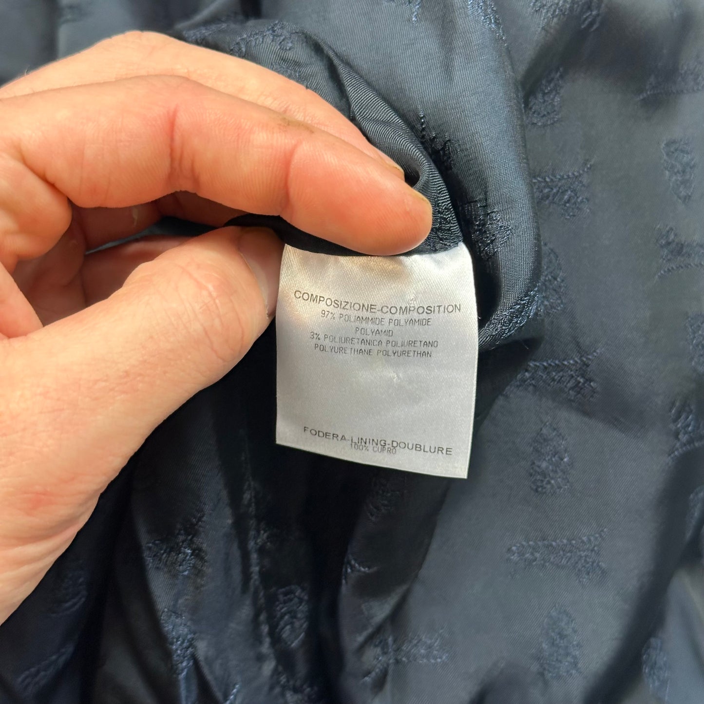 Gucci 2008 Military Web Stripe Navy Logo Jacket - IT50 (M/L)