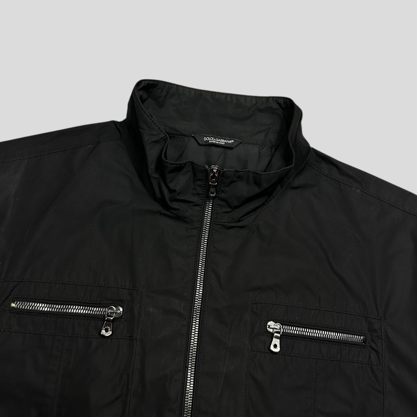 Dolce & Gabbana 00’s Multipocket Nylon Cargo Bomber Jacket - IT58 (XL/XXL)