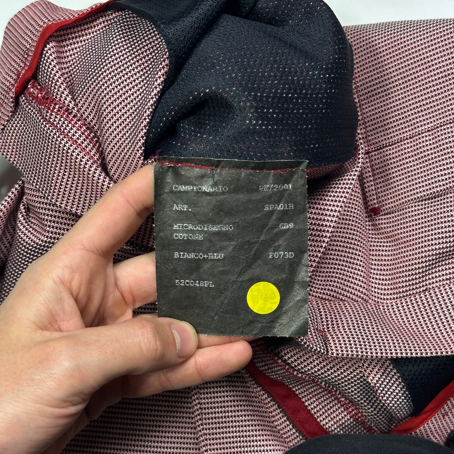 Prada Sport 2001 SAMPLE Houndstooth Stash Pocket Trousers - M