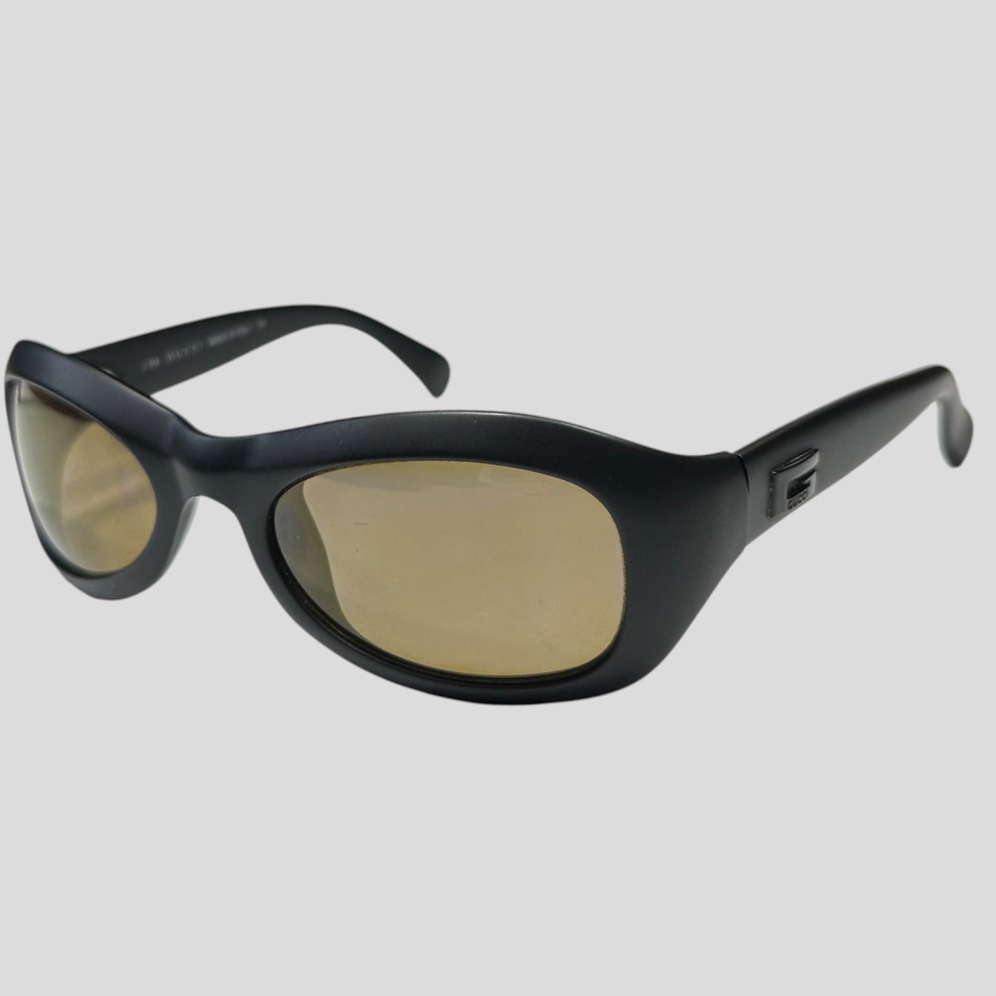 Gucci by Tom Ford 1999 Campaign Matte Black Sunglasses