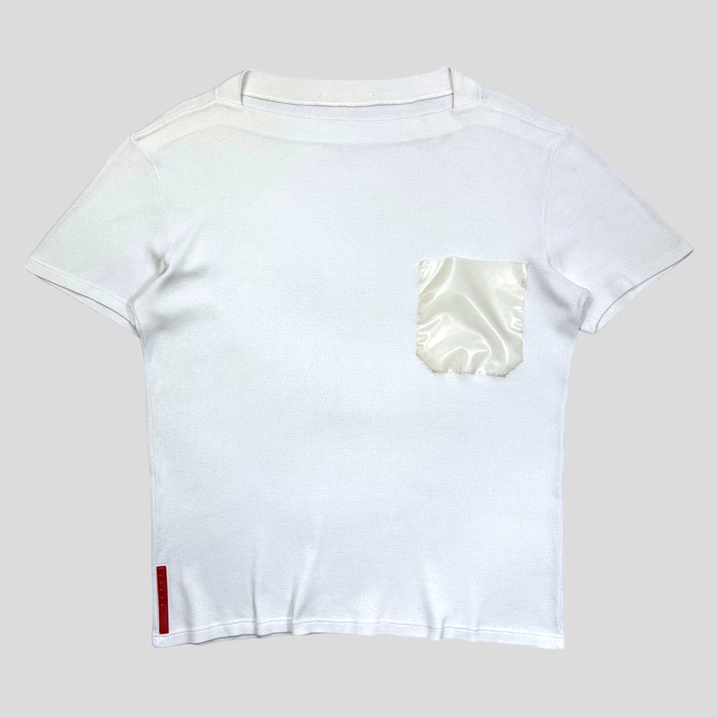 Prada Sport SS99 Latex Pocket T-shirt - M